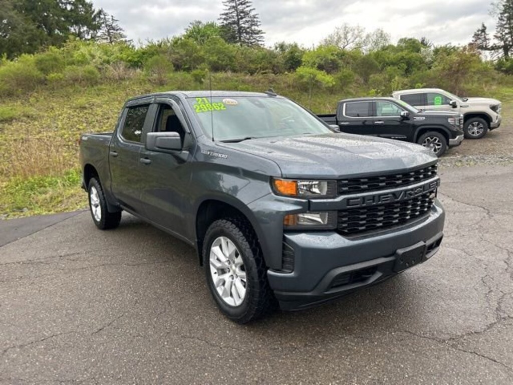 Used 2021 Chevrolet Silverado 1500 Custom Truck