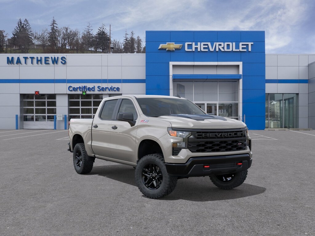 New 2026 Chevrolet Silverado 1500 Custom Trail Boss Truck