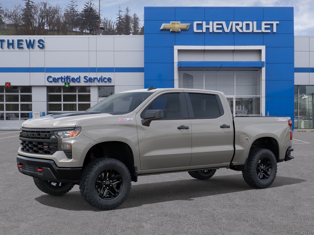 New 2026 Chevrolet Silverado 1500 Custom Trail Boss Truck