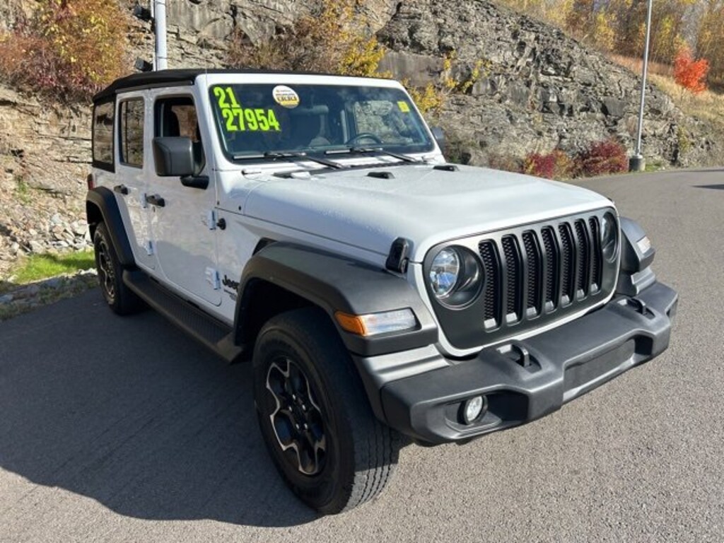 Used 2021 Jeep Wrangler Unlimited Sport S