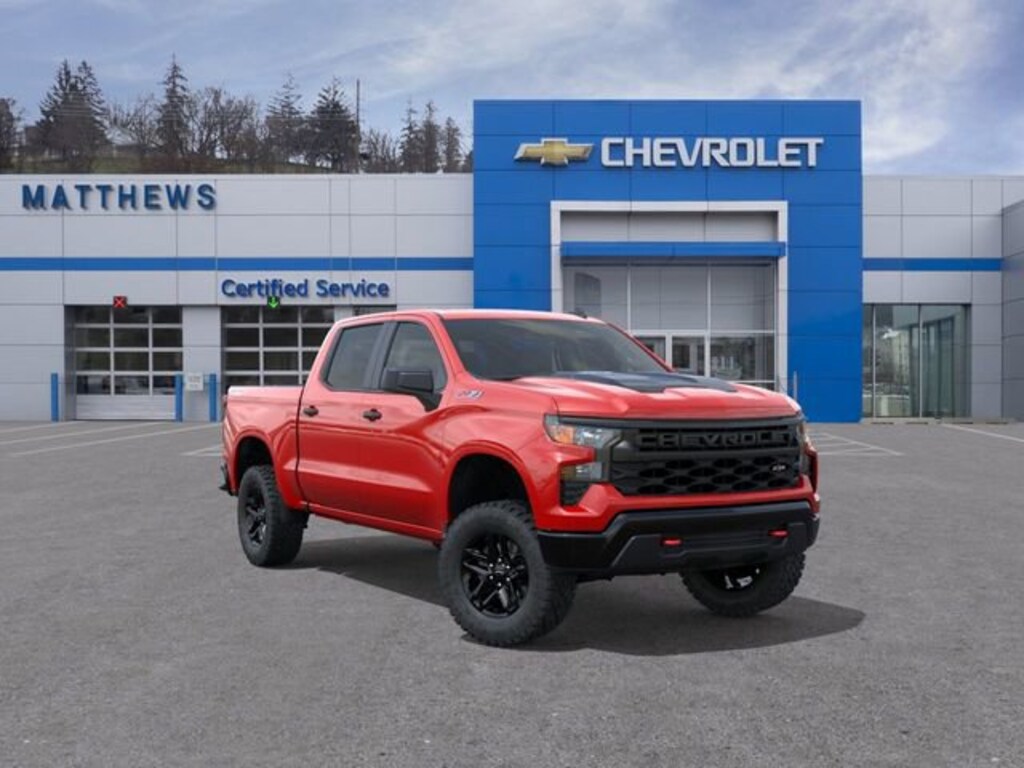 New 2026 Chevrolet Silverado 1500 Custom Trail Boss Truck