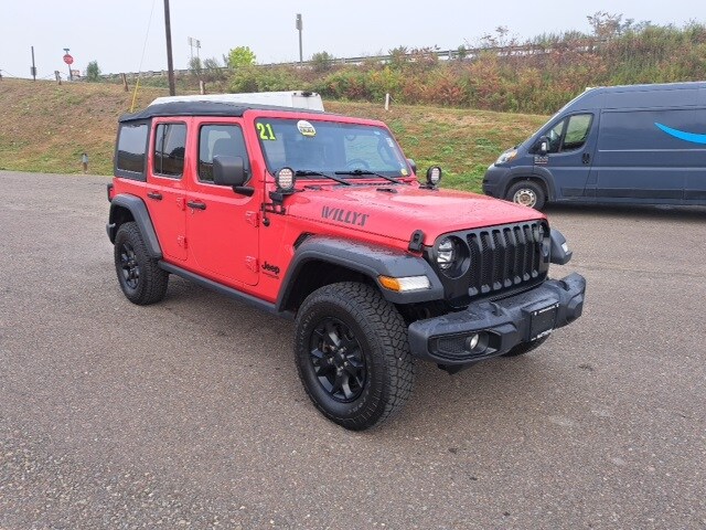 2021 Jeep Wrangler Unlimited Sport Willys photo 2