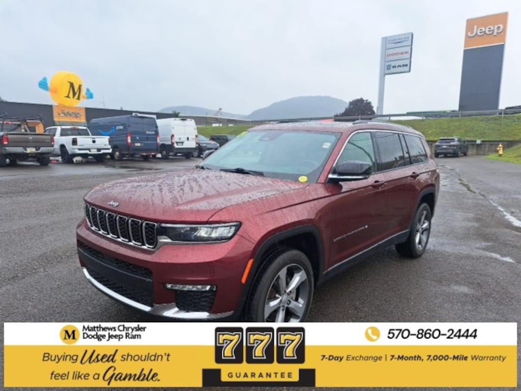 Certified 2021 Jeep Grand Cherokee L Limited SUV