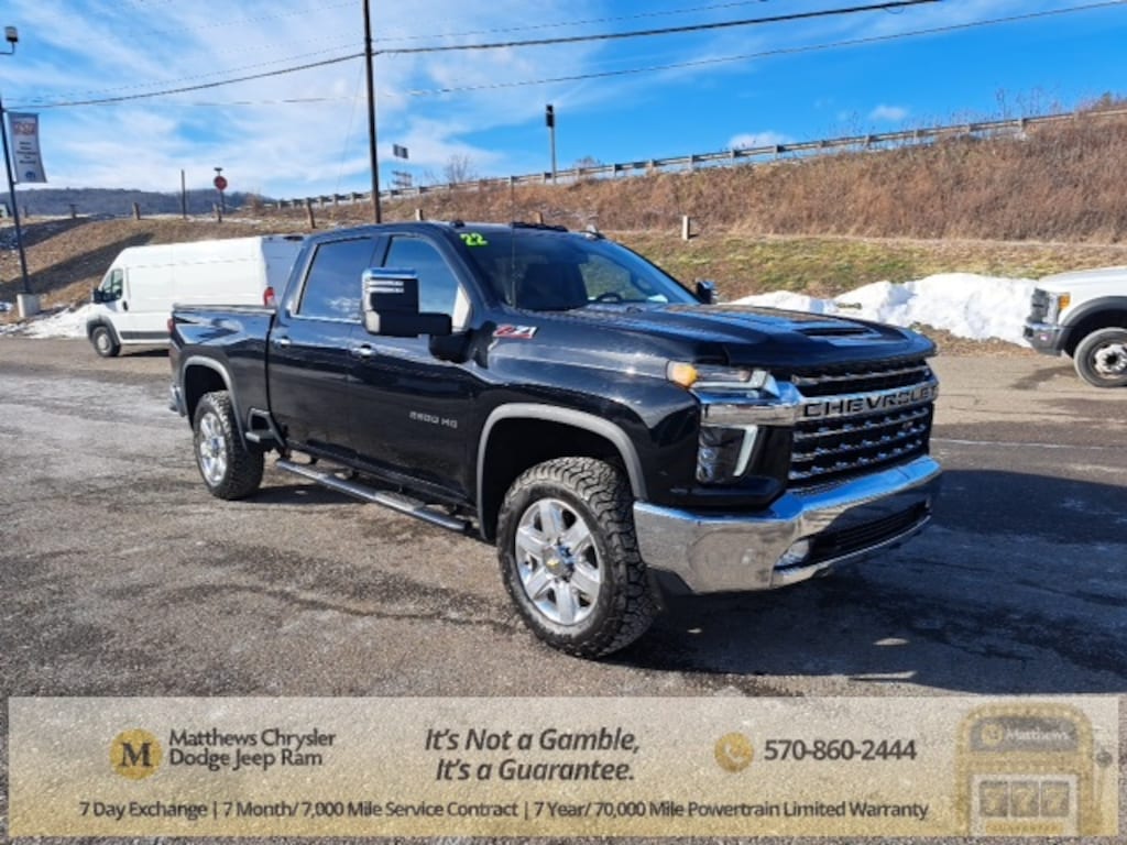 Used 2022 Chevrolet Silverado 2500 HD LTZ Truck Crew Cab