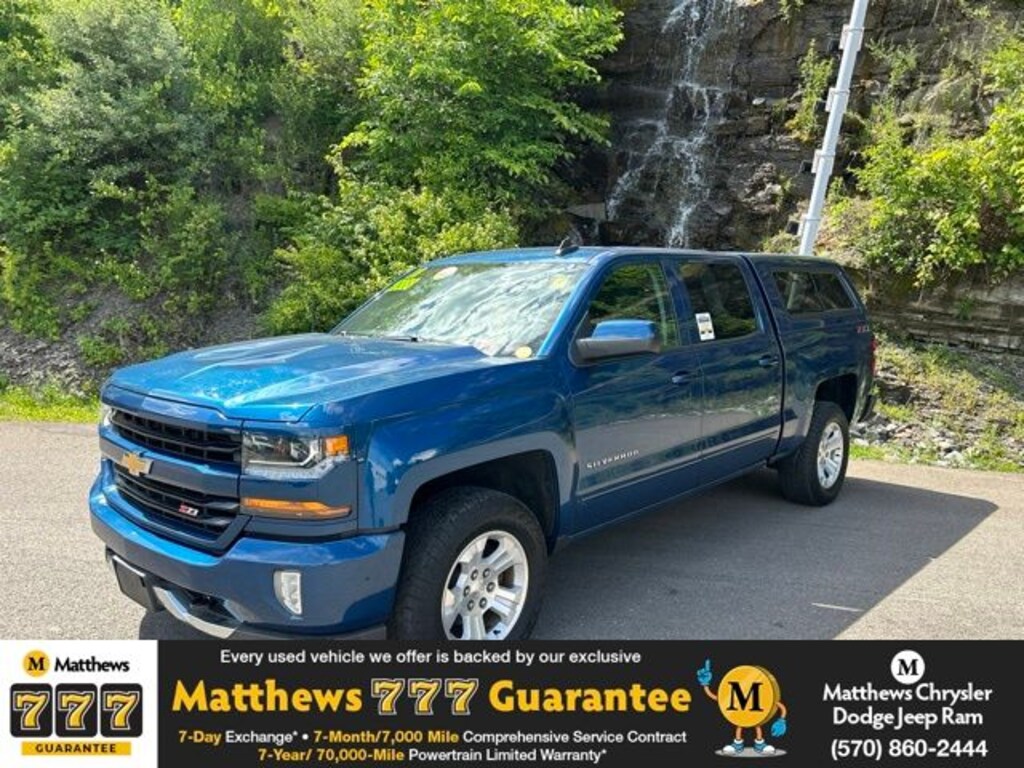 Used 2018 Chevrolet Silverado 1500 LT Truck Crew Cab