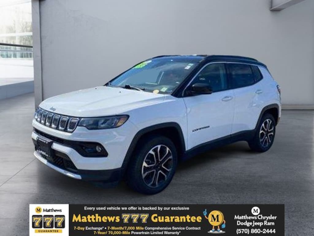 Used 2022 Jeep Compass Limited SUV