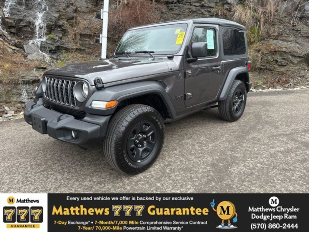 Used 2025 Jeep Wrangler Sport SUV