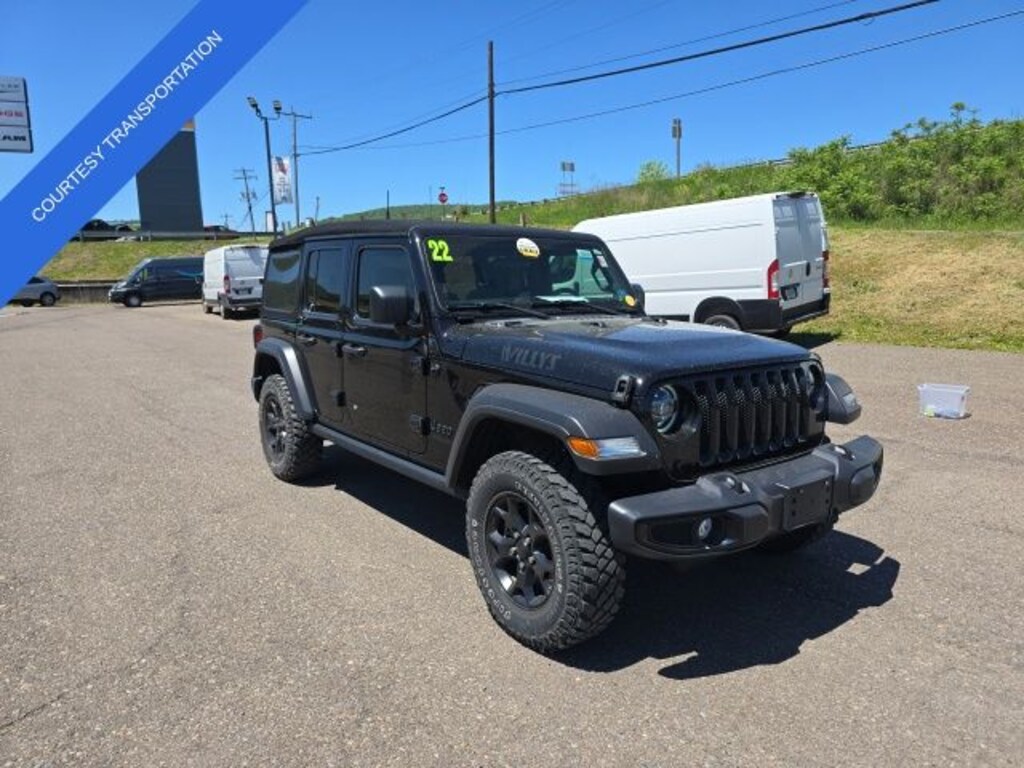 Certified 2022 Jeep Wrangler Unlimited Sport SUV