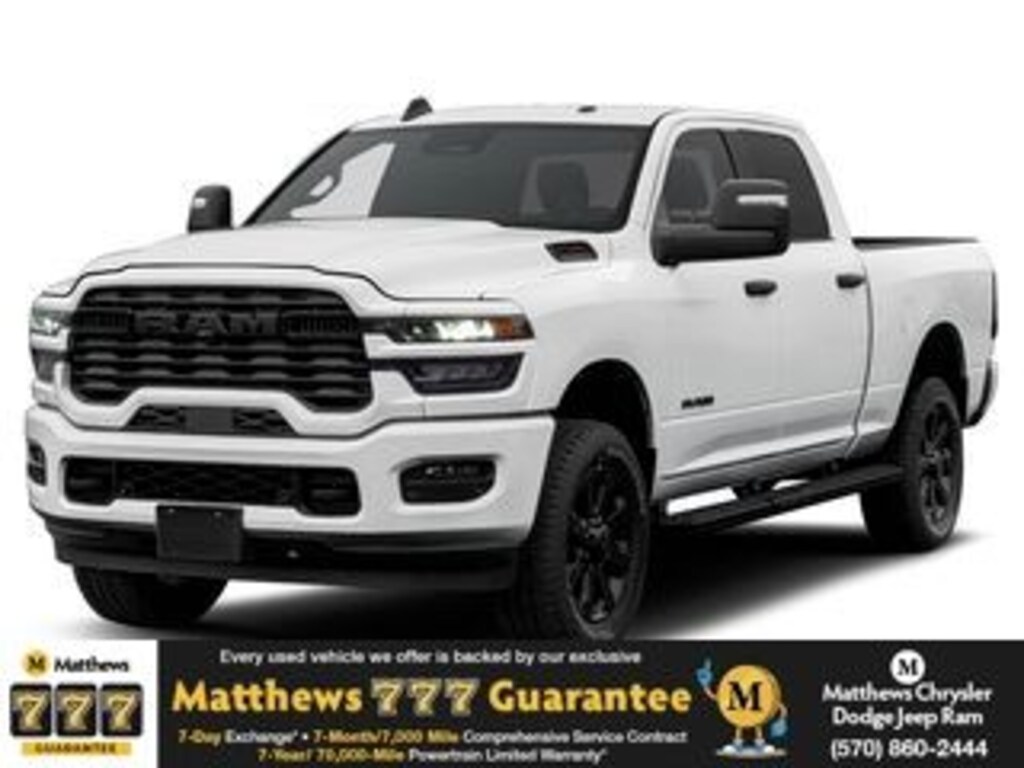Used 2026 Ram 2500 Big Horn Truck Crew Cab