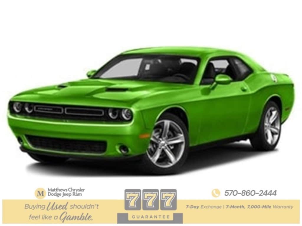 Used 2017 Dodge Challenger SXT Coupe