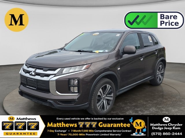Used 2020 Mitsubishi Outlander Sport ES with VIN JA4AR3AU5LU013427 for sale in Susquehanna, PA