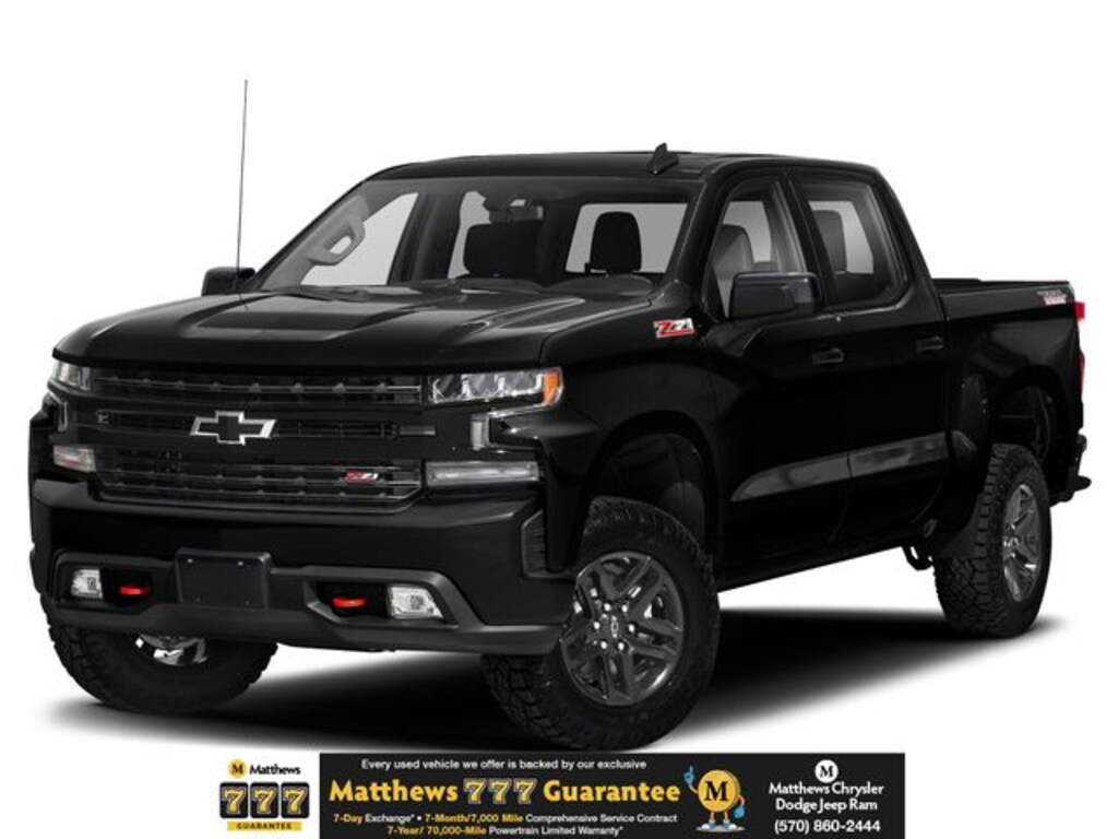 Used 2022 Chevrolet Silverado 1500 LTD LT Trail Boss Truck Crew Cab