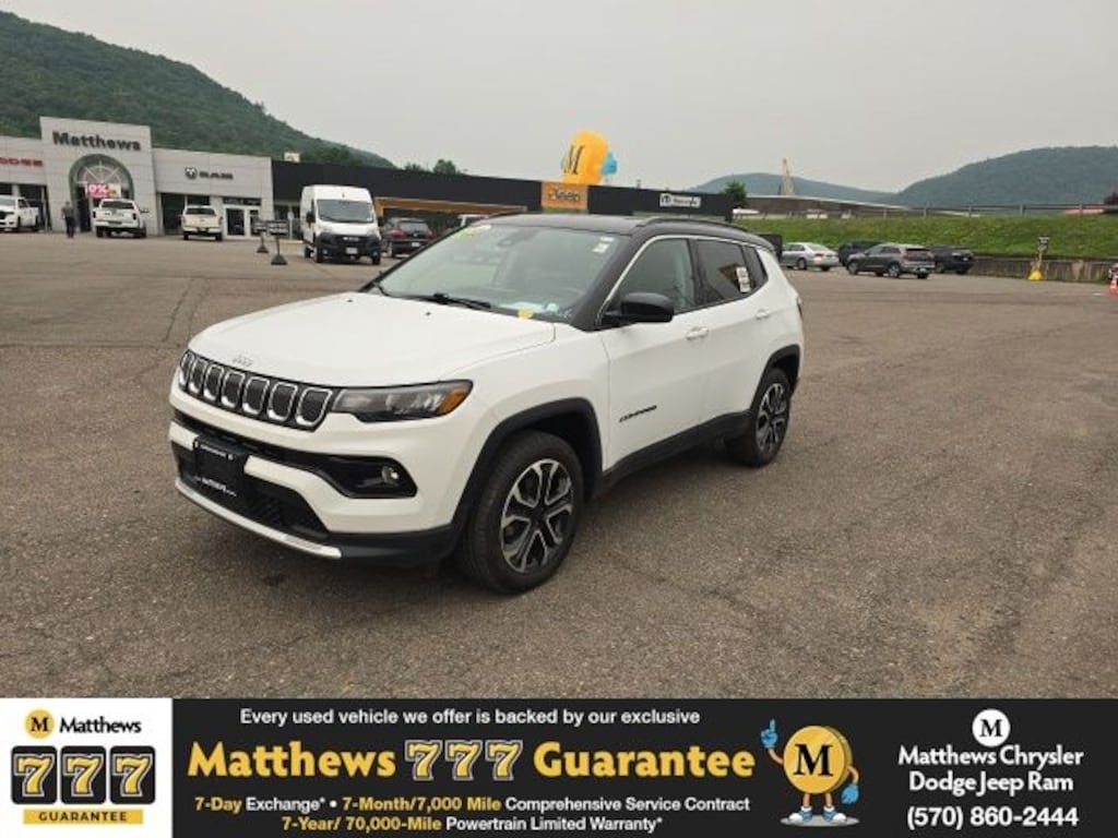 Used 2022 Jeep Compass Limited SUV