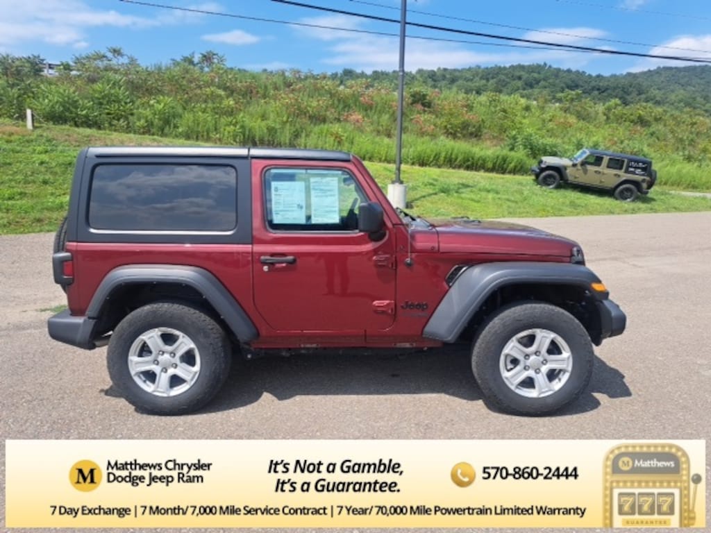 Certified 2021 Jeep Wrangler Sport SUV