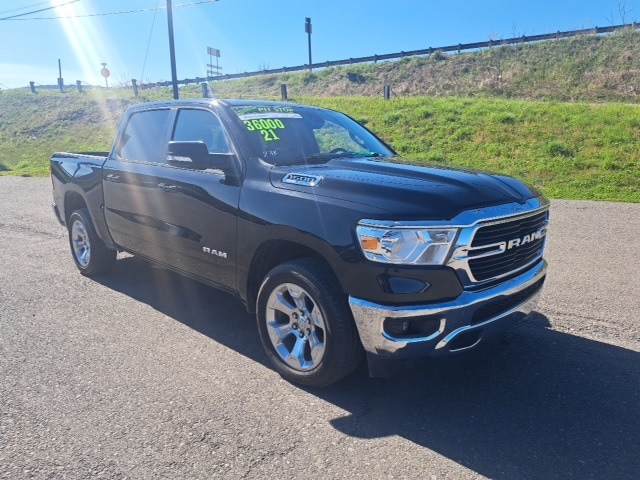 Used 2021 RAM Ram 1500 Pickup Big Horn/Lone Star with VIN 1C6SRFFT3MN612597 for sale in Susquehanna, PA