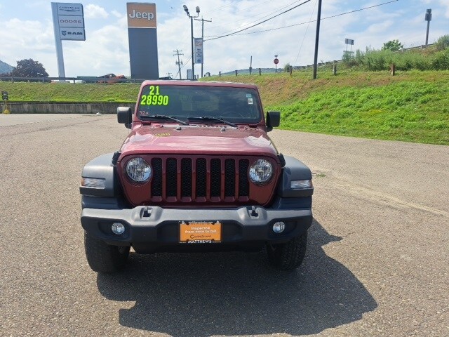 2021 Jeep Wrangler Sport S photo 3