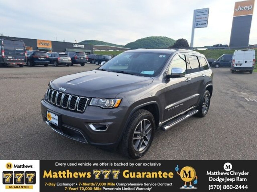 Used 2021 Jeep Grand Cherokee Limited SUV