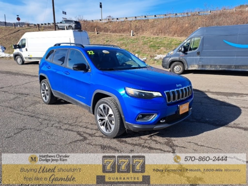 Used 2022 Jeep Cherokee Limited SUV