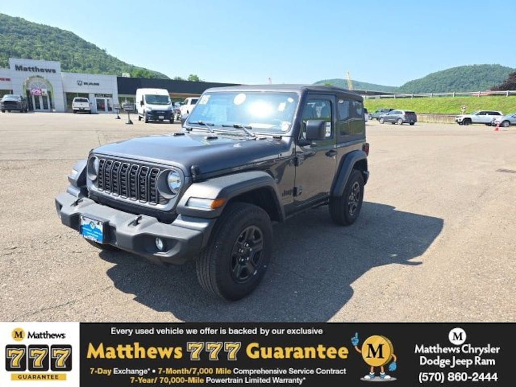 Certified 2025 Jeep Wrangler Sport SUV