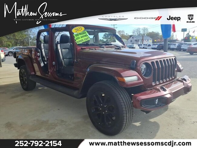 2021 Jeep Gladiator Overland Truck Crew Cab