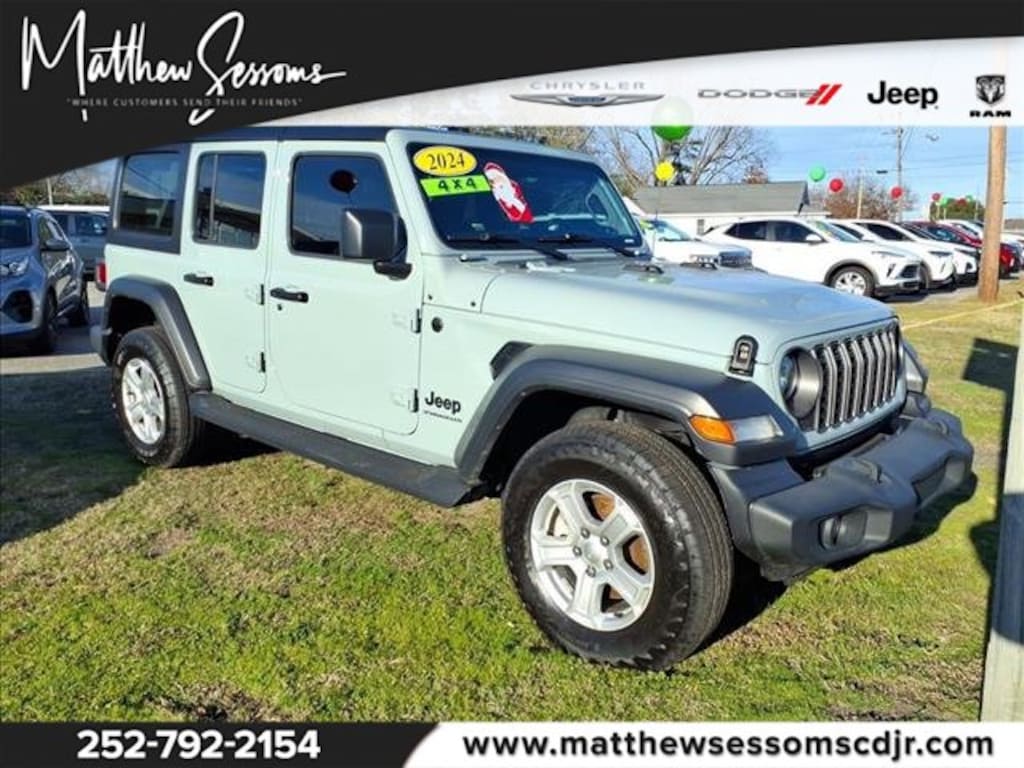 Used 2024 Jeep Wrangler Sport SUV