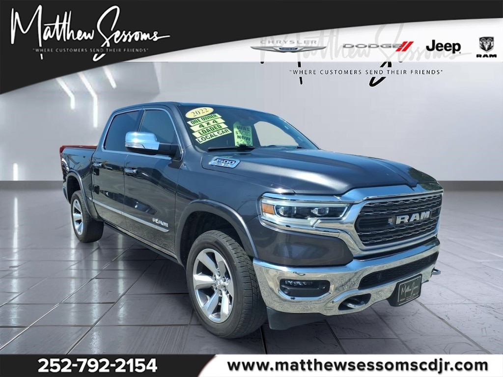 Used 2022 Ram 1500 Limited Truck Crew Cab