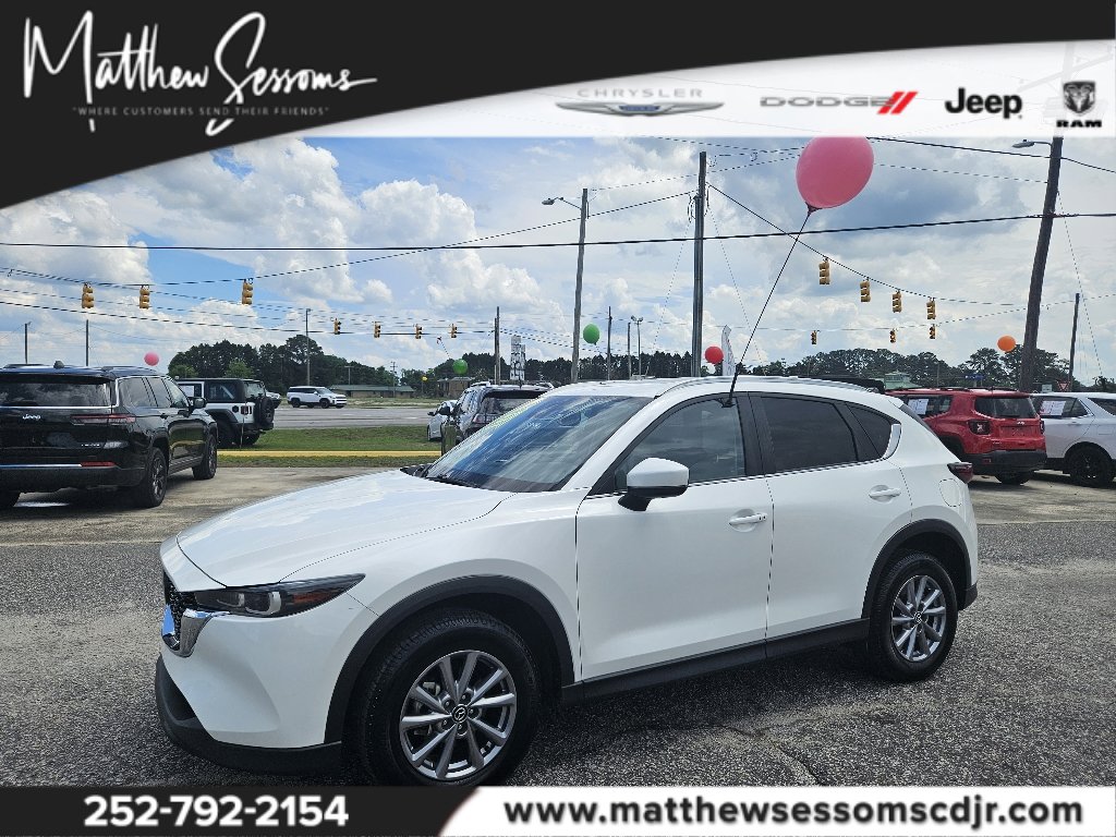 Used 2022 Mazda CX-5 S Preferred package with VIN JM3KFBCM6N0568768 for sale in Williamston, NC