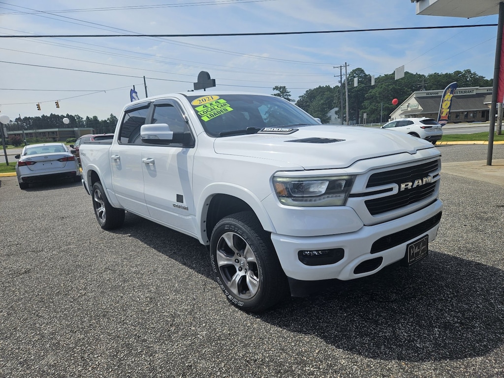 Used 2021 Ram 1500 Laramie Truck Crew Cab