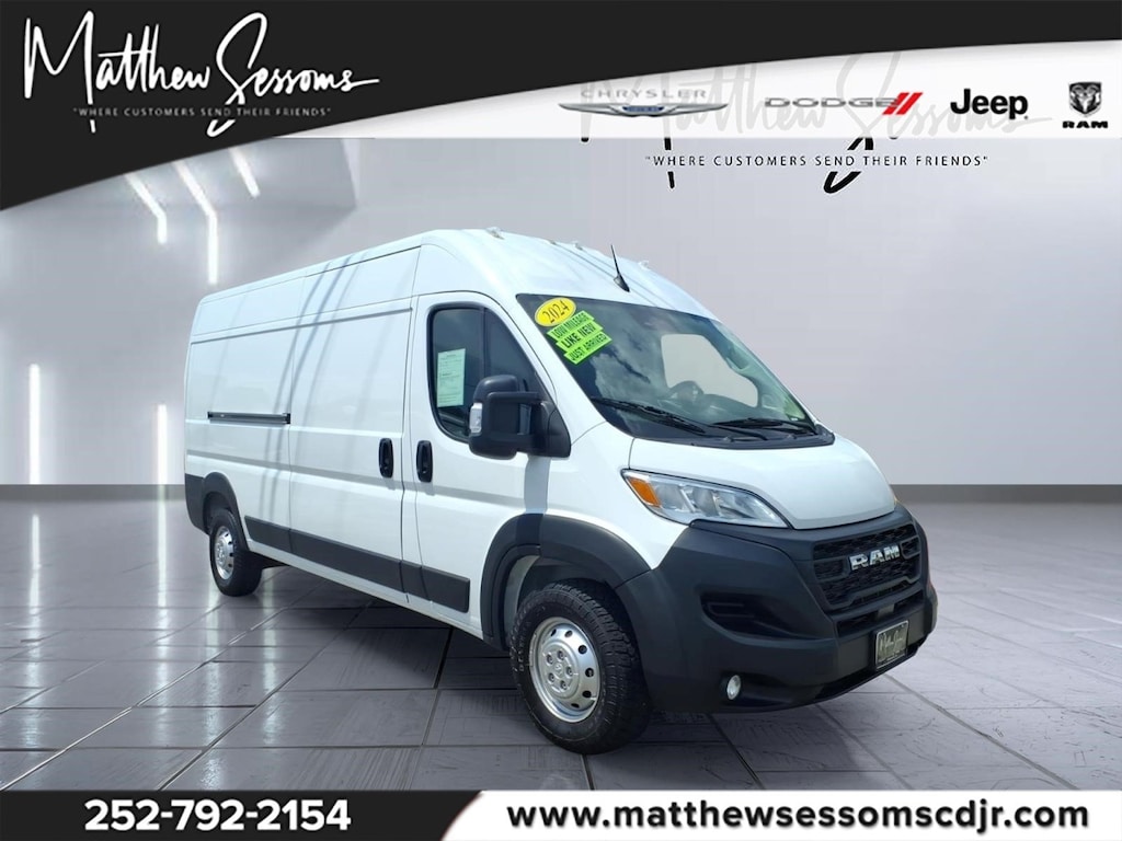 Used 2024 Ram ProMaster 2500 High Roof Van Cargo Van