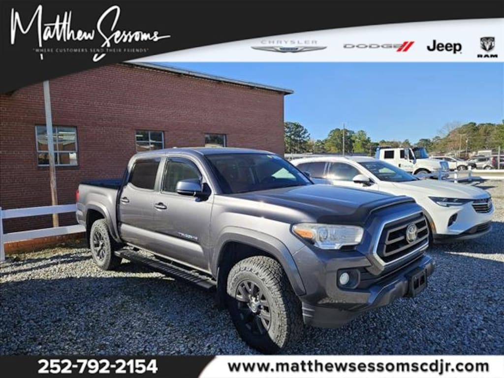 Used 2021 Toyota Tacoma SR5 V6 Truck Double Cab