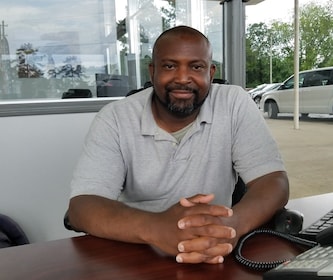 Staff member Andre Smallwood from 959ea2edc67d