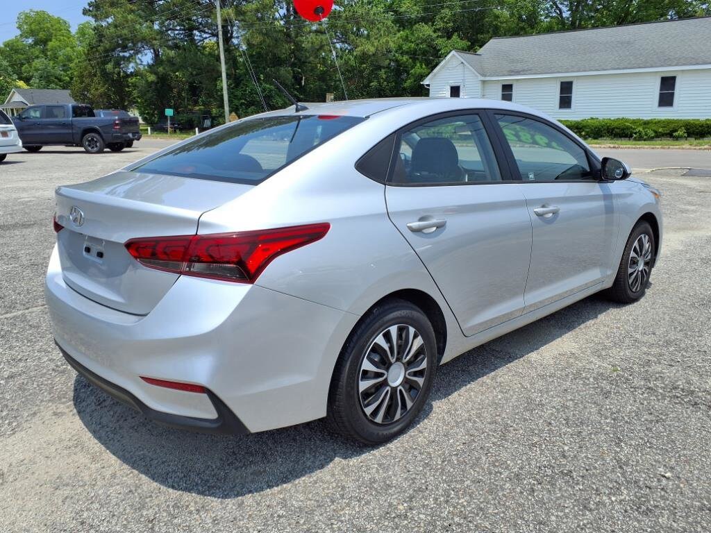 Used 2021 Hyundai Accent SE with VIN 3KPC24A68ME129604 for sale in Williamston, NC