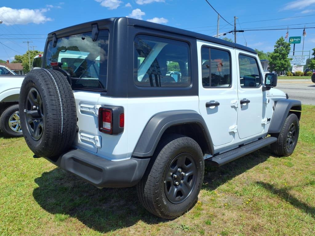 Used 2024 Jeep Wrangler 4-Door Sport with VIN 1C4PJXDN0RW102533 for sale in Williamston, NC