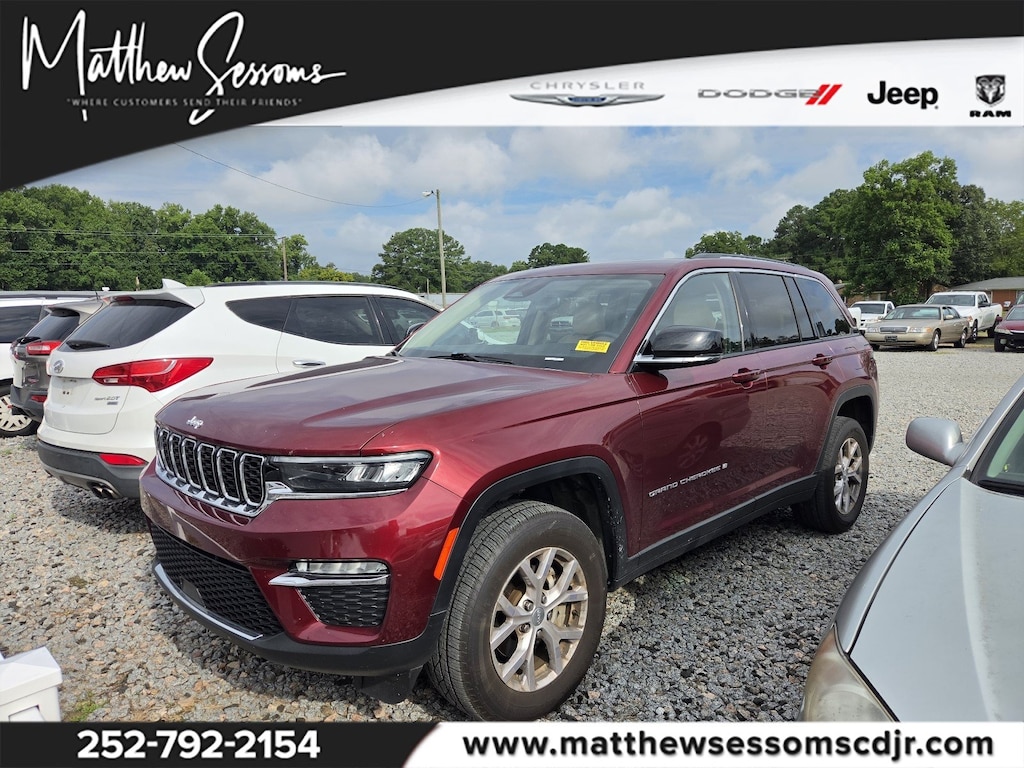 Used 2022 Jeep Grand Cherokee Limited SUV
