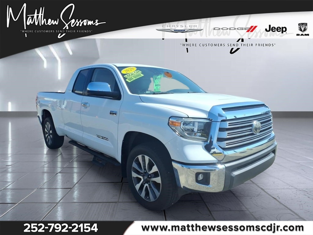 Used 2020 Toyota Tundra Limited 5.7L V8 Truck Double Cab