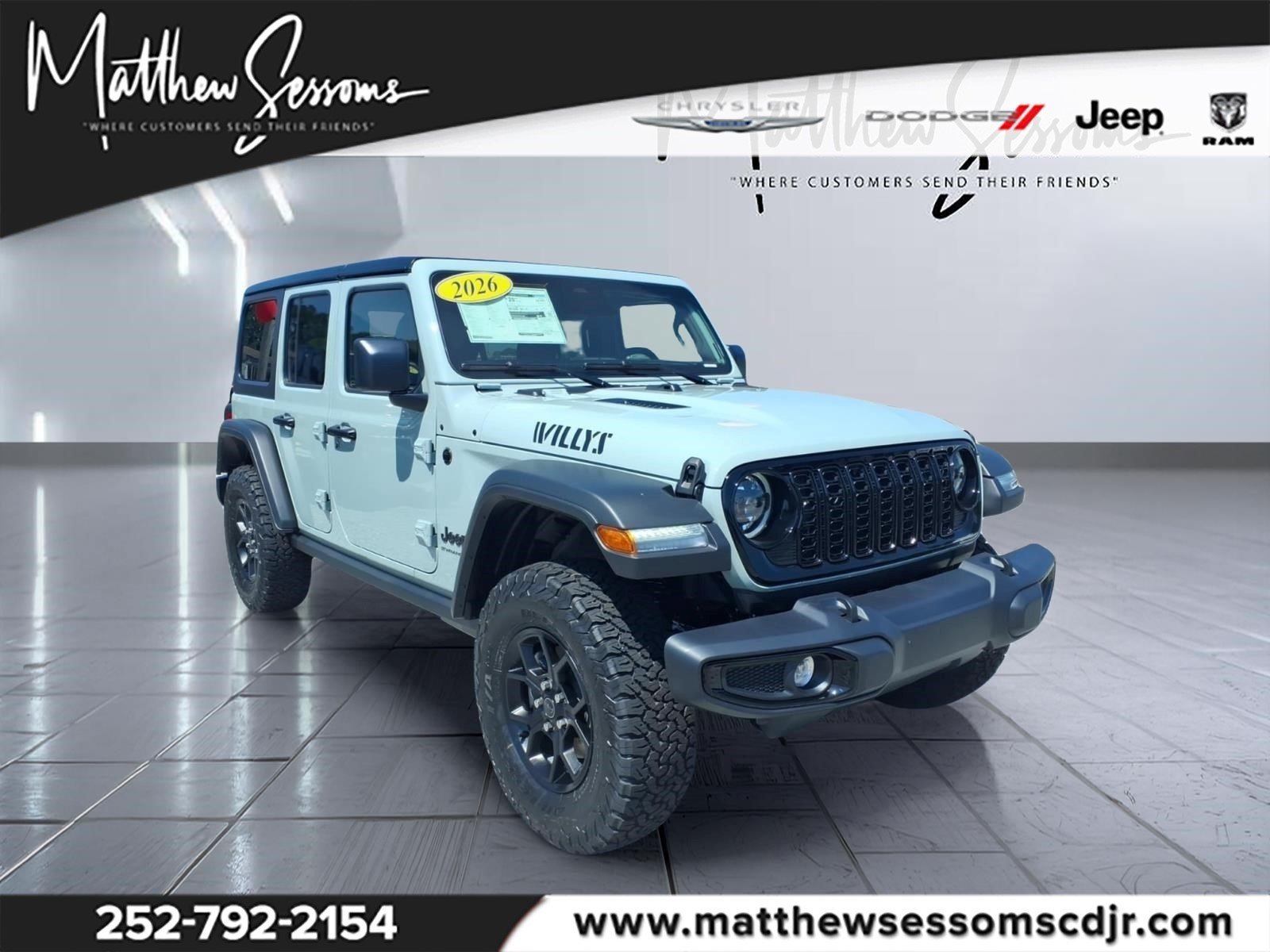 2026 Jeep Wrangler Willys Sport Utility
