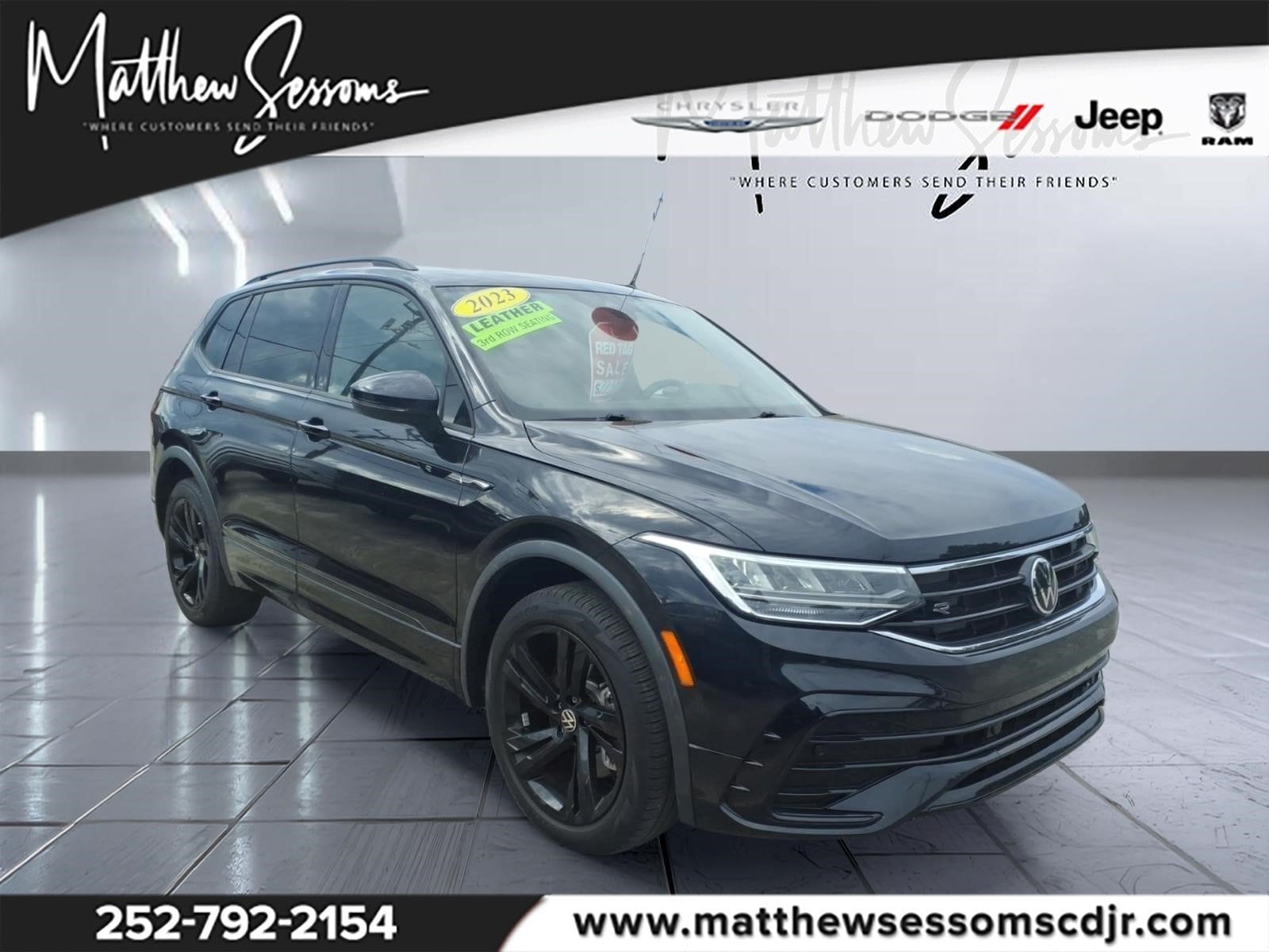 2023 Volkswagen Tiguan SE R-LINE BLACK