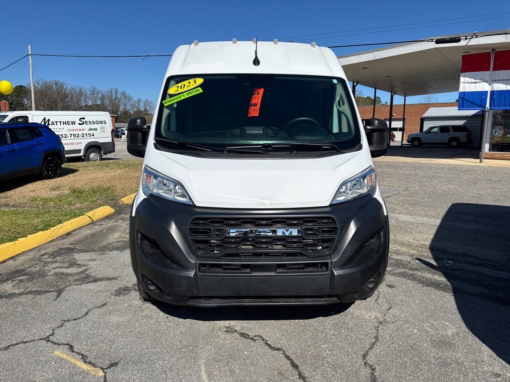 Used 2023 RAM ProMaster Cargo Van Base with VIN 3C6LRVDG8PE589220 for sale in Williamston, NC