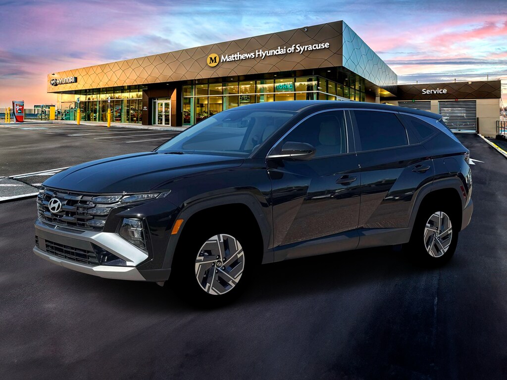 New 2026 Hyundai Tucson Hybrid Blue SUV