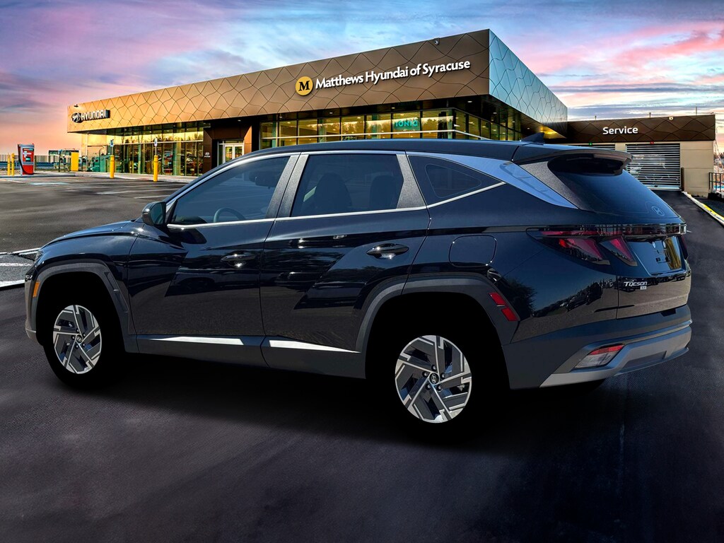 New 2026 Hyundai Tucson Hybrid Blue SUV