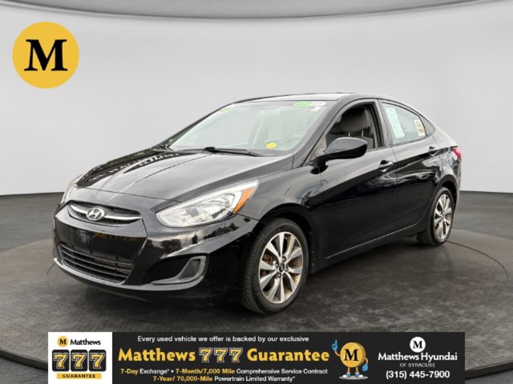 Used 2017 Hyundai Accent Value Edition Sedan