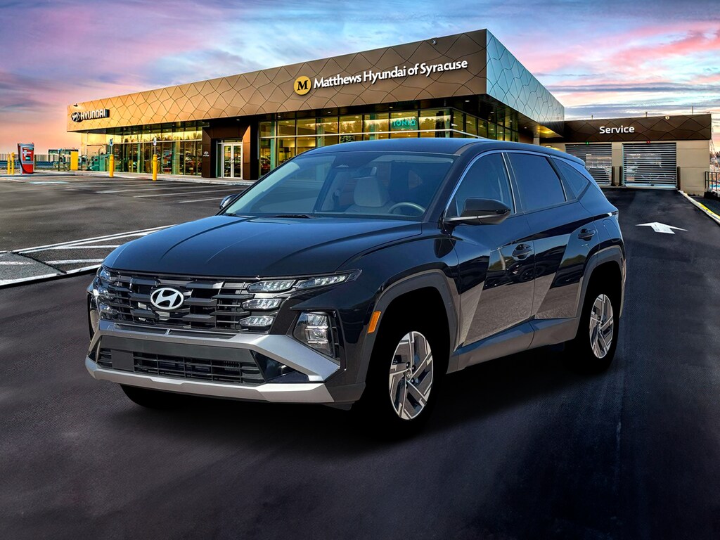 New 2026 Hyundai Tucson Hybrid Blue SUV