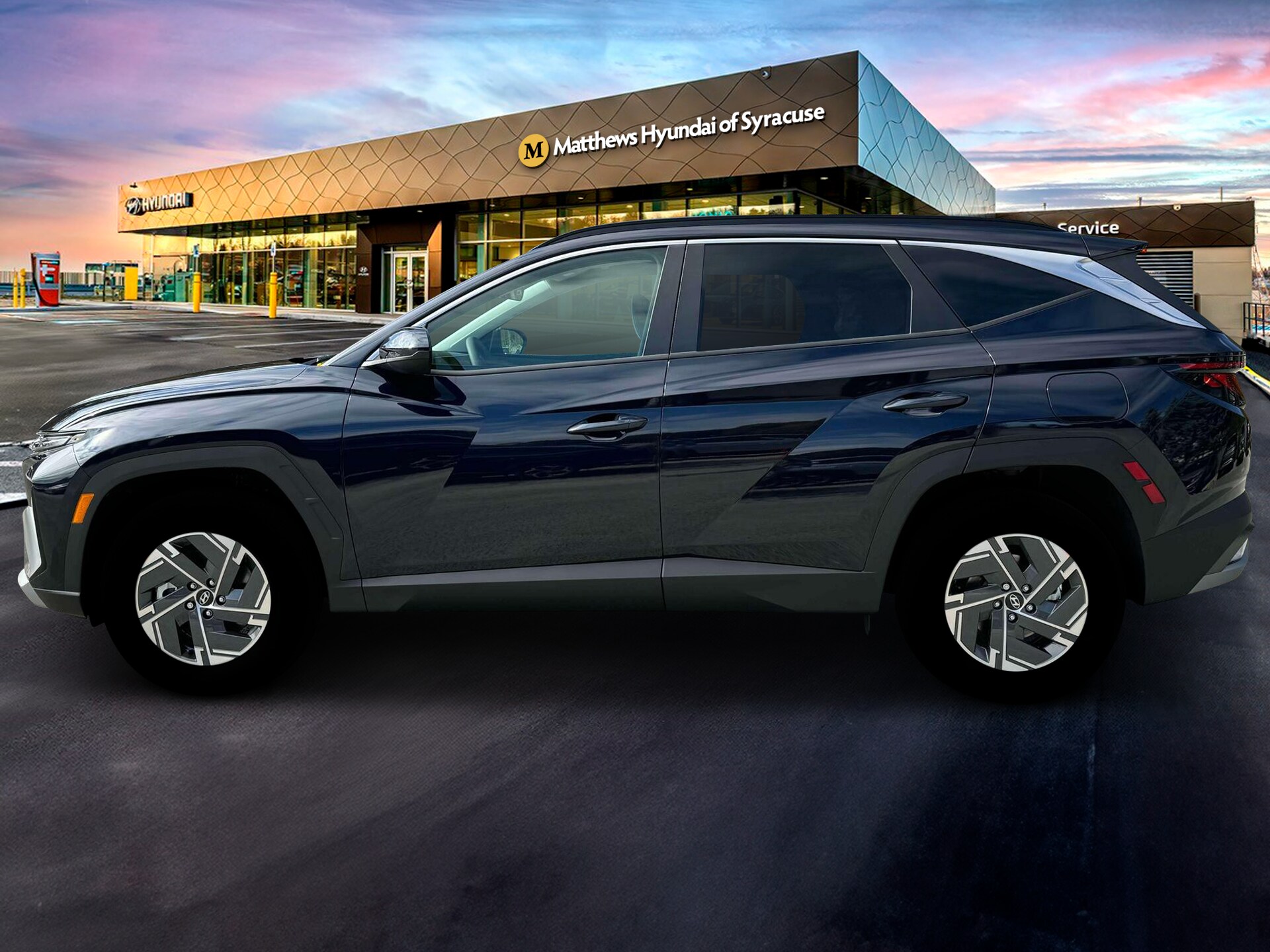 2025 Hyundai Tucson Hybrid Blue photo 2