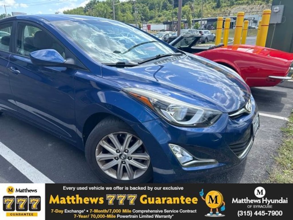 Used 2015 Hyundai Elantra Sedan