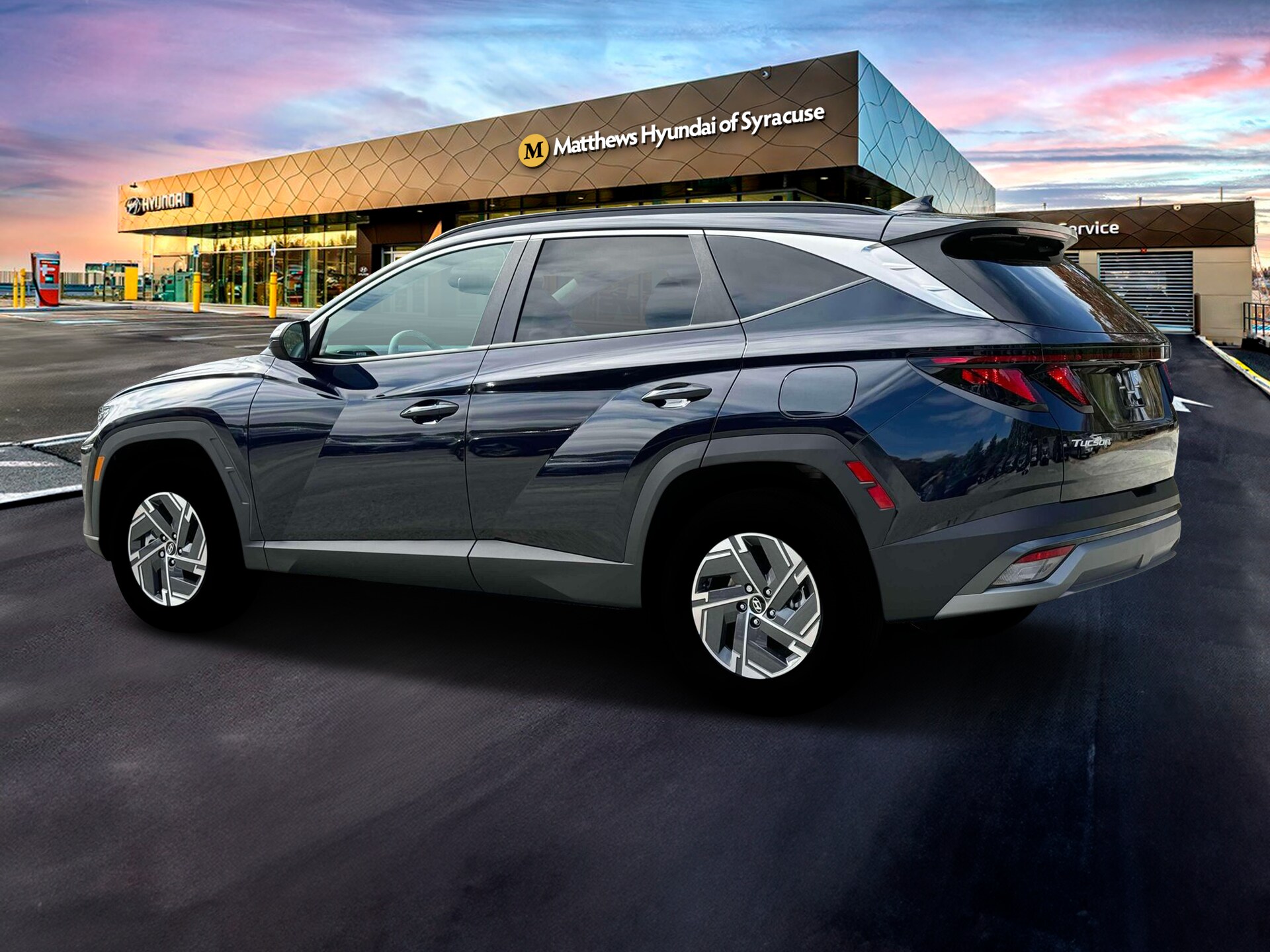 2025 Hyundai Tucson Hybrid Blue photo 3