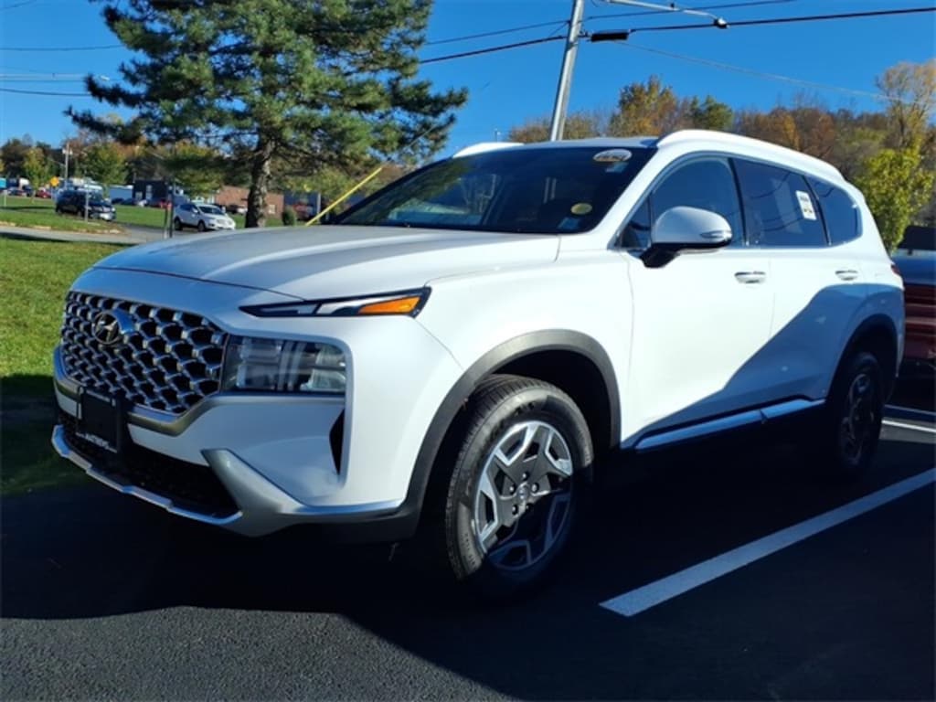 Certified 2022 Hyundai Santa Fe Hybrid Blue SUV