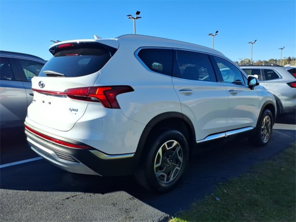 Certified 2022 Hyundai Santa Fe Hybrid Blue SUV