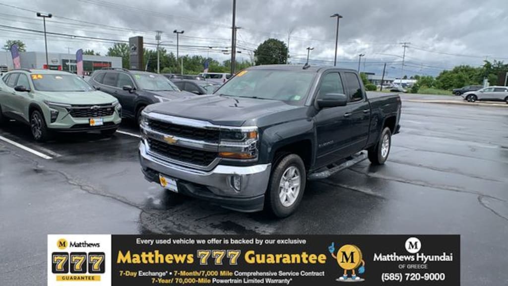 Used 2018 Chevrolet Silverado 1500 LT w/1LT Truck Double Cab