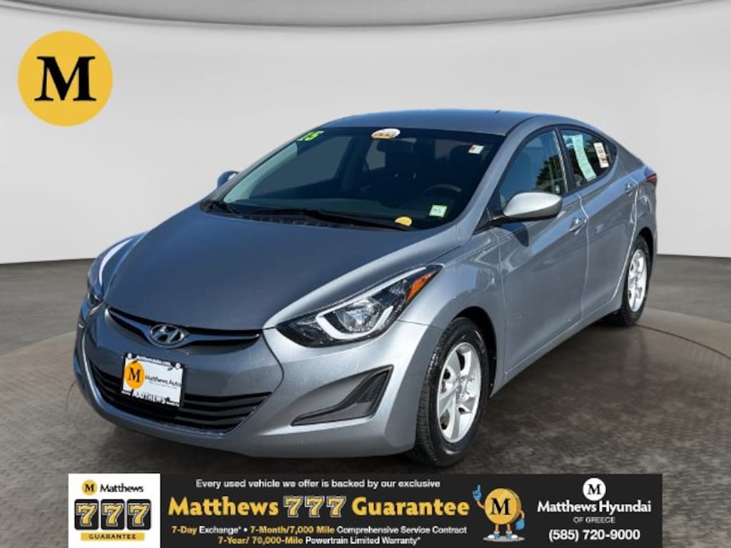 Used 2015 Hyundai Elantra SE Sedan