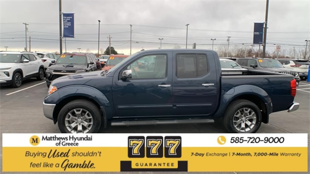 Used 2019 Nissan Frontier SL Truck Crew Cab